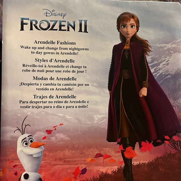 Disney Frozen II Anna Doll with Outfit - Picture 5 of 5